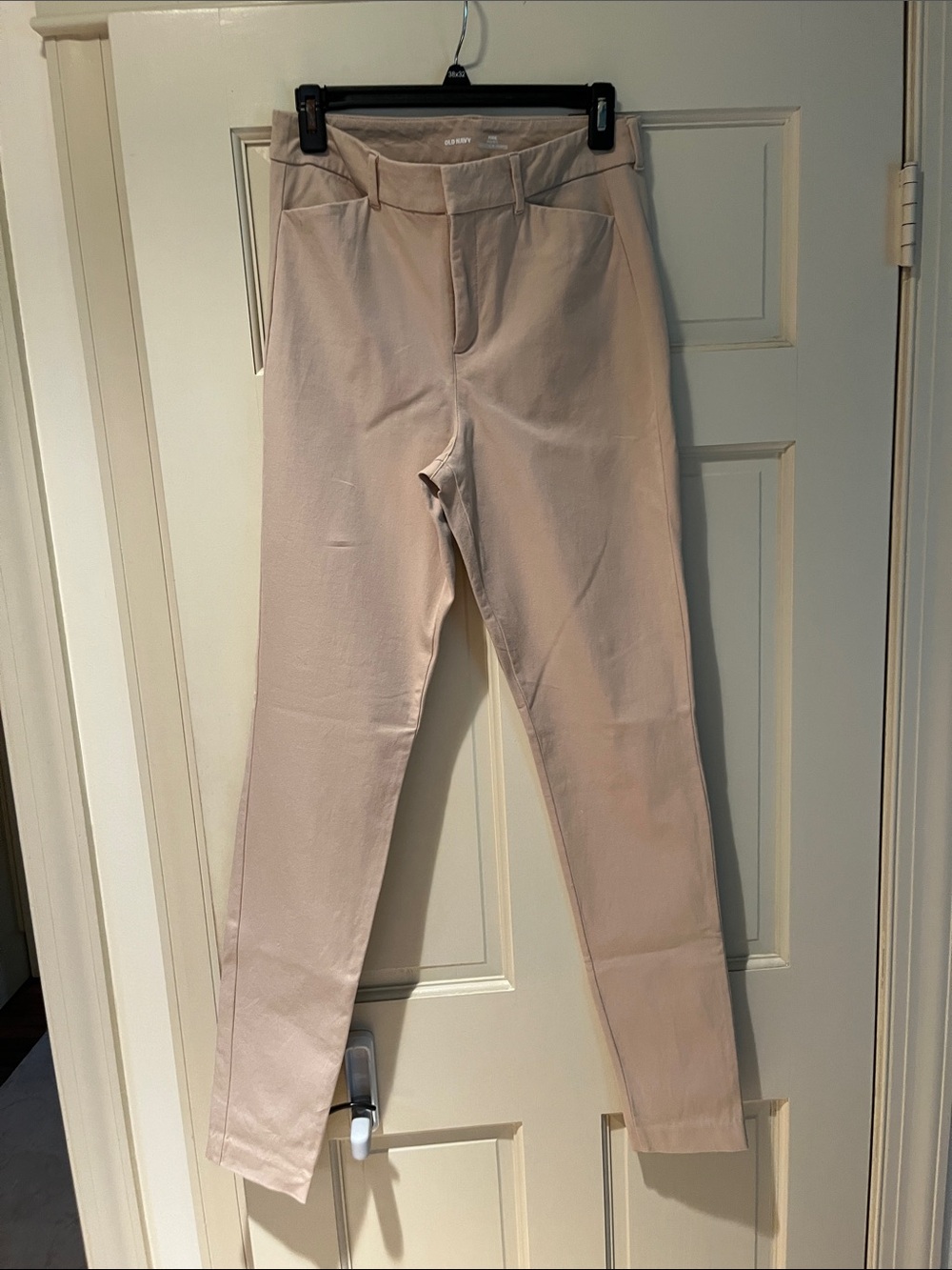 Old Navy Light Beige Skinny Pants, size 8 Tall